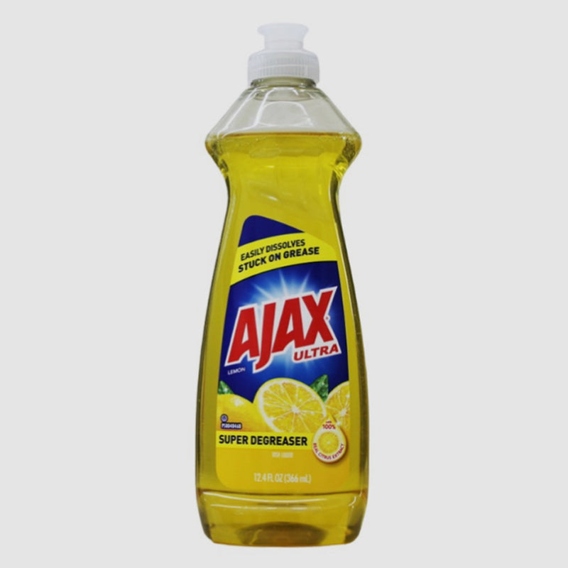 12.4oz AJAX DISH LIQUID LEMON