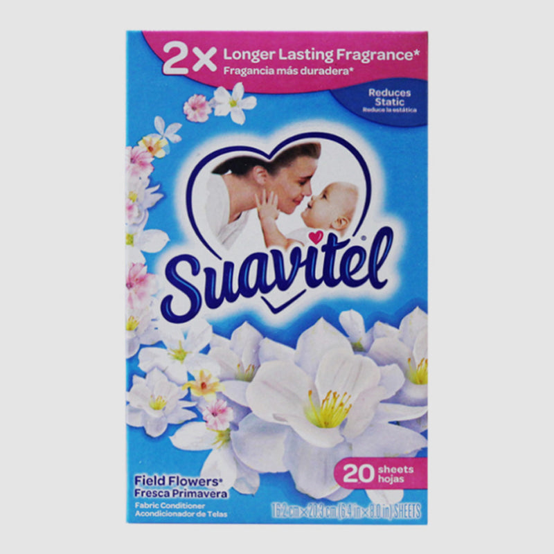 20CT SUAVITEL SHEETS FLOWER