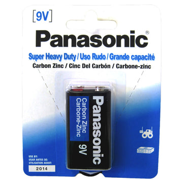 9V Panasonic Battery Blue 1pk