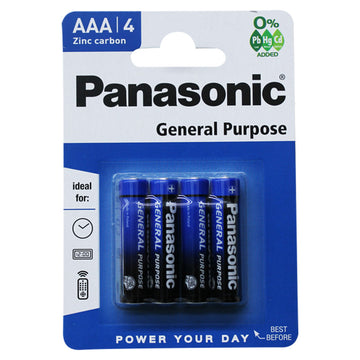 AAA Panasonic Battery 4pk