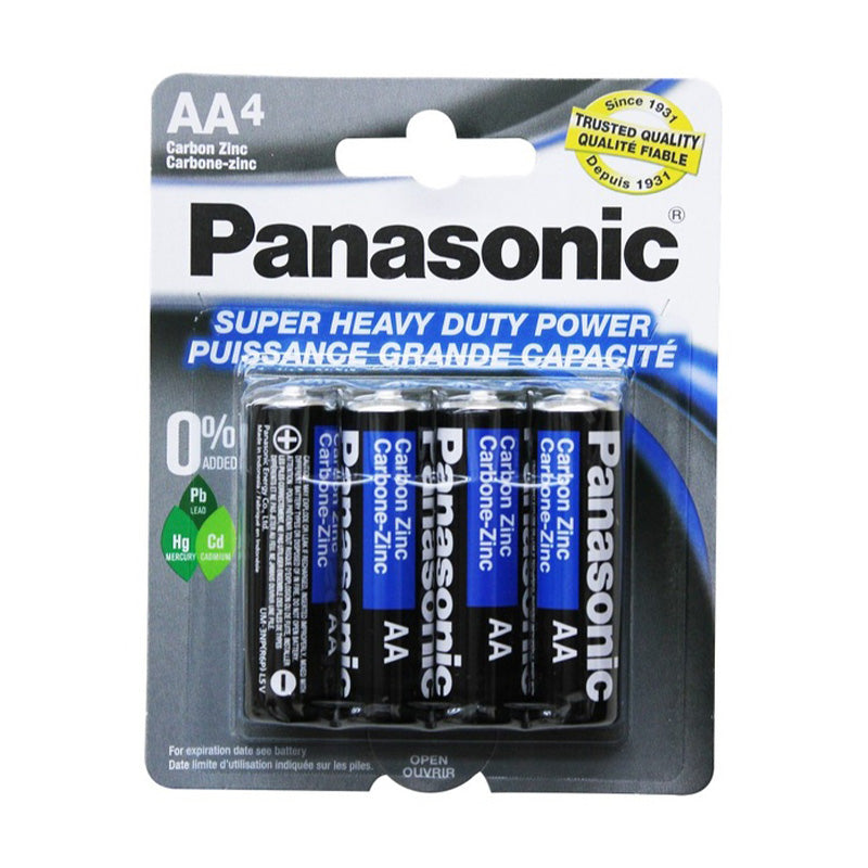 AA Panasonic Battery 4pk