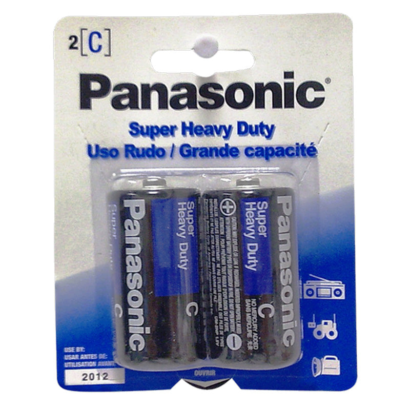 C Panasonic Battery 2pk