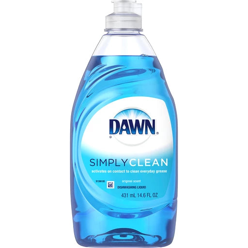 Dawn Simply Clean Dishwashing Liquid Dish Soap, Original, 14.6 Oz.